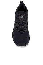 Hoka M Anacapa Breeze Low in Black & Black, view 4, click to view large image.
