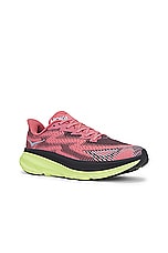 Hoka U Clifton 9 Gtx in Clay & Black, view 2, click to view large image.