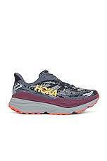 Hoka M Stinson 7 in Castlerock & Cabernet, view 1, click to view large image.