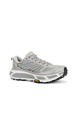 Hoka Mafate Speed 2 Sneaker in Stellar Grey & Galactic Grey, view 2, click to view large image.