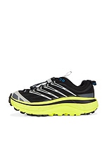 Hoka Mafate Three2 Sneaker in Black & Hoka Citrus, view 5, click to view large image.