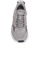 Hoka Clifton Sneaker in Galactic Grey & Satellite Grey, view 4, click to view large image.