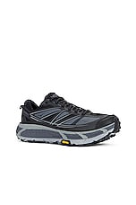 Hoka U Mafate Speed 2 in Black & Castlerock, view 2, click to view large image.