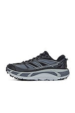 Hoka U Mafate Speed 2 in Black & Castlerock, view 5, click to view large image.