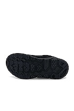 Hoka U Clifton L Suede in Black & Black, view 6, click to view large image.