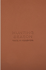 Hunting Season Small Trunk Box in Fique Natural & Cognac, view 4, click to view large image.