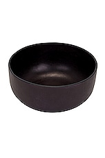 Hunting Season Molded Leather Bowl in Black, view 2, click to view large image.