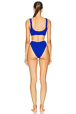 Hunza G Bonnie Bikini in Royal Blue, view 3, click to view large image.