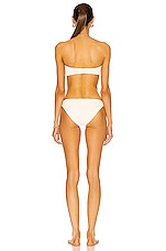 Hunza G Gloria Bikini Set in Blush, view 3, click to view large image.