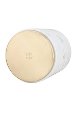 HAWKINS NEW YORK Utility Canister in White & Brass, view 4, click to view large image.