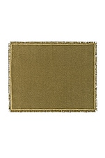 HAWKINS NEW YORK Essential Placemats Set Of 4 in Olive, view 3, click to view large image.