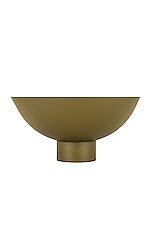 HAWKINS NEW YORK Large Essential Footed Bowl in Olive, view 2, click to view large image.