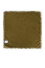 HAWKINS NEW YORK Essential Set of 4 Dinner Napkins in Olive, view 3, click to view large image.
