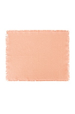 HAWKINS NEW YORK Essential Set of 4 Cotton Placemats in Blush, view 2, click to view large image.