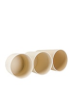 HAWKINS NEW YORK Essential Set of 3 Lidded Containers in Ivory, view 4, click to view large image.