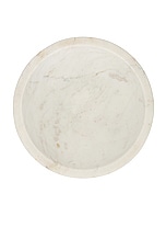HAWKINS NEW YORK Simple Marble Large Bowl in White, view 3, click to view large image.
