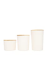 HAWKINS NEW YORK Essential Storage Containers in Ivory, view 1, click to view large image.