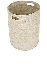 HAWKINS NEW YORK Essential Woven Hamper in White, view 3, click to view large image.