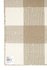 HAWKINS NEW YORK Simple Plaid Runner in Flax & Ivory, view 3, click to view large image.