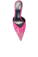 IINDACO Carmen Mule in Hot Pink, view 4, click to view large image.