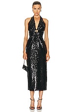 ILA Ara Dress in Black Sequin, view 1, click to view large image.