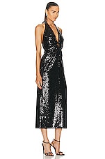 ILA Ara Dress in Black Sequin, view 2, click to view large image.