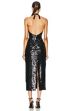 ILA Ara Dress in Black Sequin, view 3, click to view large image.