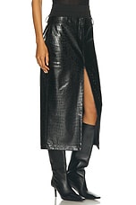 ILA Vesper Pencil Skirt in Black, view 2, click to view large image.