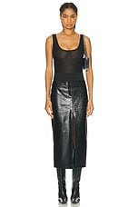 ILA Vesper Pencil Skirt in Black, view 4, click to view large image.