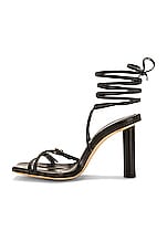 Ilio Smeraldo x Maeve Reilly Strappy Sandal in Black, view 5, click to view large image.