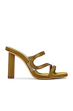 Ilio Smeraldo x Maeve Reilly Strappy Mule in Olive, view 1, click to view large image.