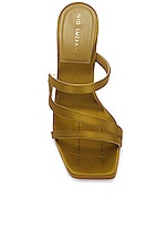 Ilio Smeraldo x Maeve Reilly Strappy Mule in Olive, view 4, click to view large image.