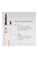 ILIA In Full Micro-Tip Brow Pencil in Soft Brown, view 6, click to view large image.