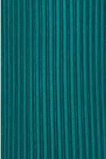 Homme Plisse Issey Miyake Pleated Shorts in Teal Green, view 3, click to view large image.