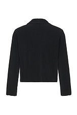 Homme Plisse Issey Miyake Tailored Pleats Blazer in Black, view 2, click to view large image.
