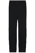 Homme Plisse Issey Miyake Pleated Pants in Black, view 1, click to view large image.