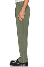 Homme Plisse Issey Miyake Color Pleated Pants in Sage Green, view 5, click to view large image.