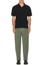 Homme Plisse Issey Miyake Color Pleated Pants in Sage Green, view 6, click to view large image.