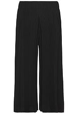 Homme Plisse Issey Miyake Tucked Pants in Black, view 1, click to view large image.