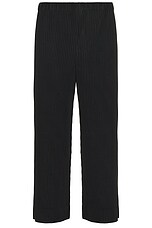 パンツ HOMME PLISSE ISSEY MIYAKE Pants Black 1 HOMME PLISSÉ ISSEY MIYAKE: Black Pleats Bottoms 1 Trousers
