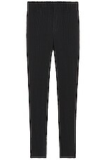 Homme Plisse Issey Miyake Basics Straight Pant in Black | FWRD