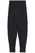 Homme Plisse Issey Miyake Basics Relaxed Pant in Navy, view 1, click to view large image.