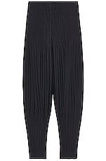 Homme Plisse Issey Miyake Basics Relaxed Pant in Navy, view 2, click to view large image.
