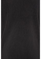 Homme Plisse Issey Miyake Short Sleeve Tee in Black, view 5, click to view large image.