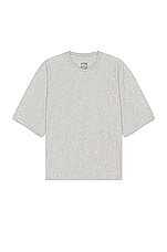 Homme Plisse Issey Miyake Release Tee in Gray, view 1, click to view large image.
