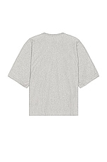 Homme Plisse Issey Miyake Release Tee in Gray, view 2, click to view large image.