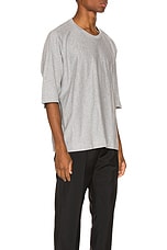 Homme Plisse Issey Miyake Release Tee in Gray, view 4, click to view large image.