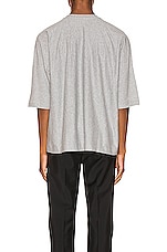 Homme Plisse Issey Miyake Release Tee in Gray, view 5, click to view large image.