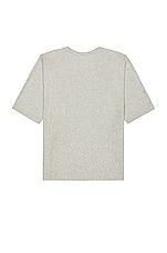 Homme Plisse Issey Miyake Release Basic Tee in Gray, view 2, click to view large image.