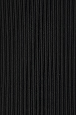 Homme Plisse Issey Miyake Homme Plisse Issey Miyak Pleated Polo in Black, view 3, click to view large image.